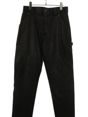 Chrome Hearts Carpenter Double Leather Long Pants
